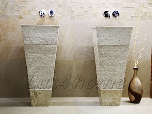 Wolnostojące umywalki z kamienia naturalnego
