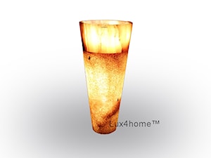 Podświetlana umywalka z onyksu - stojąca umywalka kamienna - zdjęcie od Lux4home™