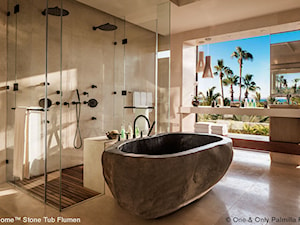 Wanna z kamienia polnego - Kamienne wanny do łazienki - zdjęcie od Lux4home™
