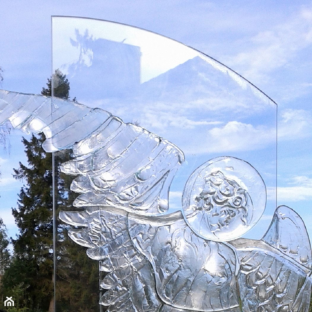 Szklana rzeźba ogrodowa. - zdjęcie od W.Glass Studio - Homebook