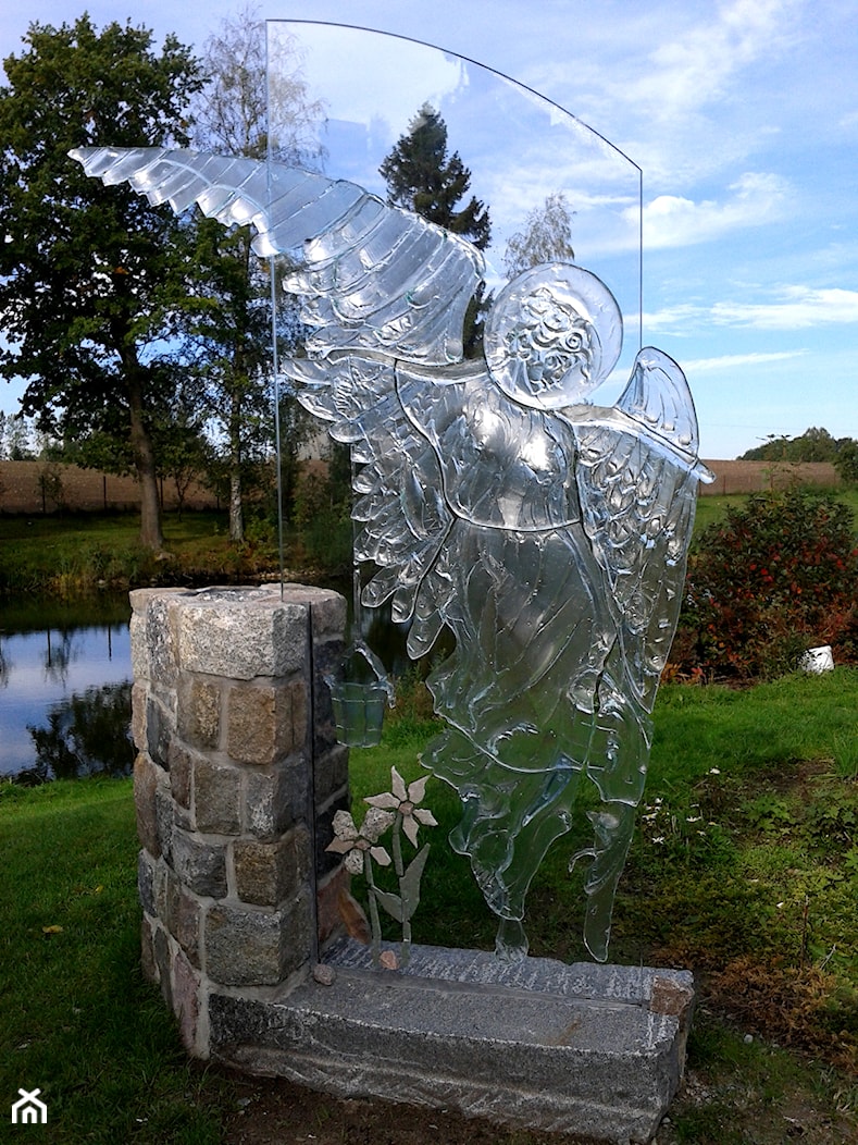 Szklana rzeźba ogrodowa - zdjęcie od W.Glass Studio - Homebook