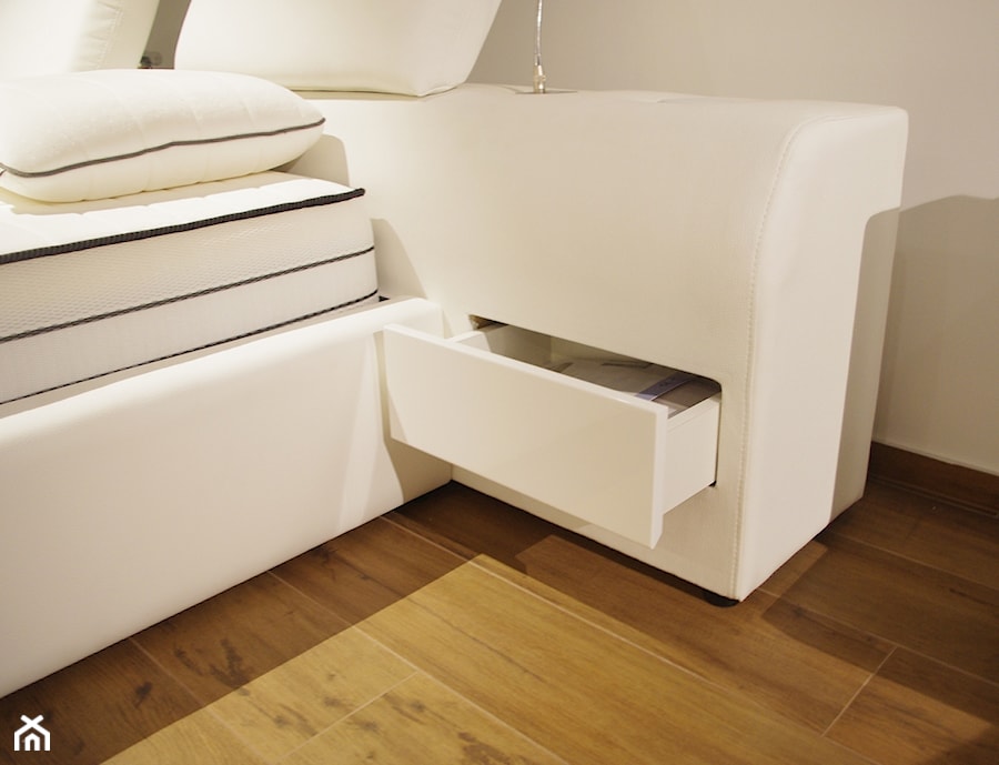Łóżko Onex - Sypialnia, styl minimalistyczny - zdjęcie od TC MEBLE