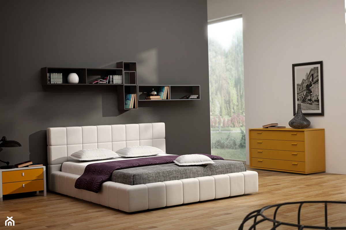Łóżko Torino - Sypialnia, styl nowoczesny - zdjęcie od TC MEBLE - Homebook