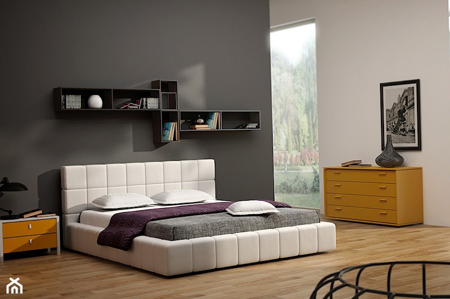 Łóżko Torino - Sypialnia, styl nowoczesny - zdjęcie od TC MEBLE