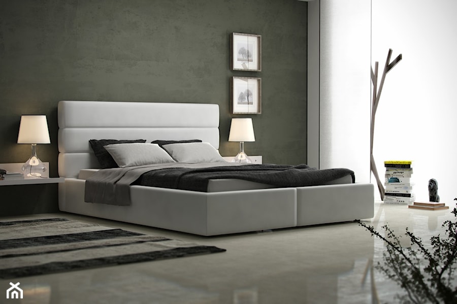 Łóżko Luna - Sypialnia, styl nowoczesny - zdjęcie od TC MEBLE