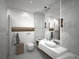 Łazienka w mieszkaniu - Łazienka, styl nowoczesny - zdjęcie od byMadeline Projektowanie Wnętrz