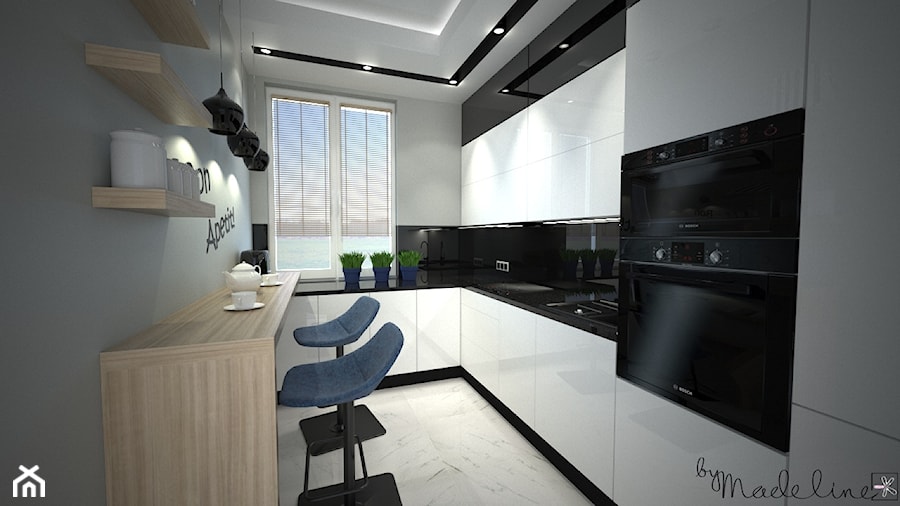 Mieszkanie - Kuchnia - zdjęcie od byMadeline Projektowanie Wnętrz
