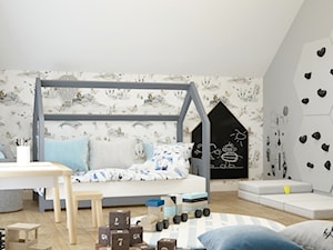 Pokój dziecięcy dla chłopczyka - Pokój dziecka, styl nowoczesny - zdjęcie od byMadeline Projektowanie Wnętrz
