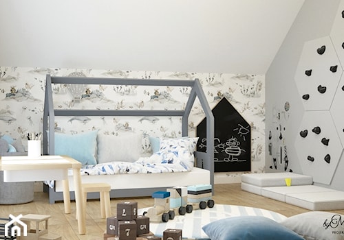 Pokój dziecięcy dla chłopczyka - Pokój dziecka, styl nowoczesny - zdjęcie od byMadeline Projektowanie Wnętrz