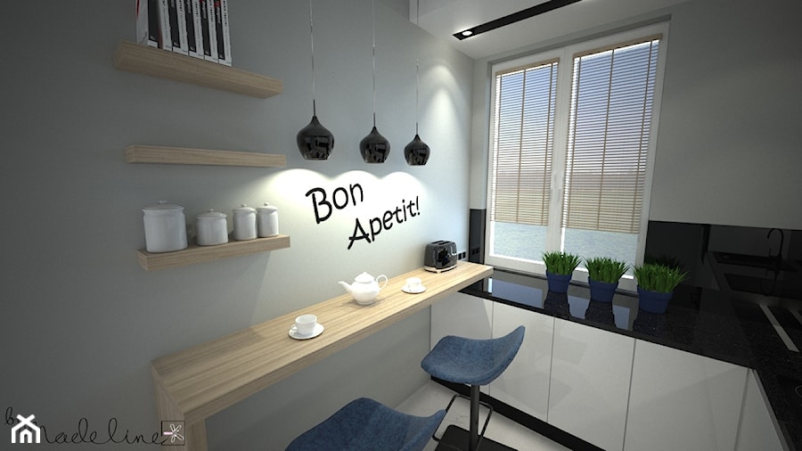 Mieszkanie - Kuchnia - zdjęcie od byMadeline Projektowanie Wnętrz