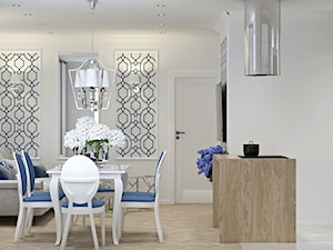Salon z kuchnią w kamienicy - Salon, styl nowoczesny - zdjęcie od byMadeline Projektowanie Wnętrz