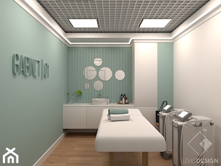 Aranżacje wnętrz - Wnętrza publiczne: BeautyFit - Wnętrza publiczne, styl glamour - Szkic Design - Projektowanie wnętrz . Przeglądaj, dodawaj i zapisuj najlepsze zdjęcia, pomysły i inspiracje designerskie. W bazie mamy już prawie milion fotografii!