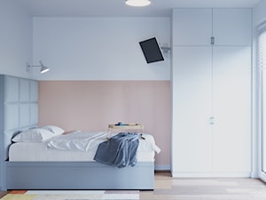 Mieszkanie pod wynajem - Sypialnia, styl minimalistyczny - zdjęcie od Szkic Design - Projektowanie wnętrz