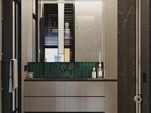 LOFT 56 PŁOCK - Łazienka, styl minimalistyczny - zdjęcie od Szkic Design - Projektowanie wnętrz