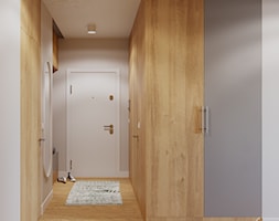 72 m2 w Warszawie - Hol / przedpokój, styl nowoczesny - zdjęcie od Szkic Design - Projektowanie wnętrz - Homebook