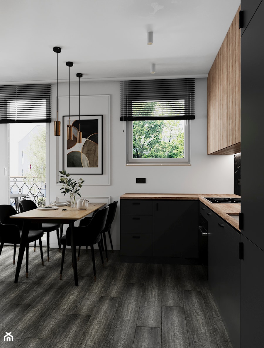 Mieszkanie w Piasecznie - Kuchnia, styl nowoczesny - zdjęcie od Szkic Design - Projektowanie wnętrz