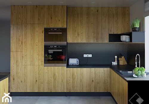 Dom w Słupnie - Kuchnia, styl rustykalny - zdjęcie od Szkic Design - Projektowanie wnętrz