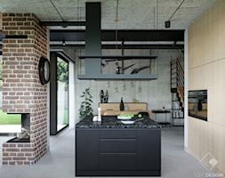 LOFT U - Kuchnia, styl industrialny - zdjęcie od Szkic Design - Projektowanie wnętrz - Homebook