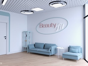 BeautyFit - Wnętrza publiczne, styl glamour - zdjęcie od Szkic Design - Projektowanie wnętrz
