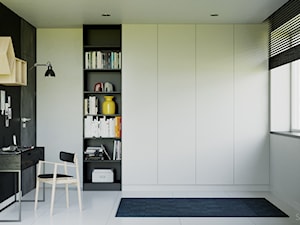 Dom w Gdyni - Biuro, styl nowoczesny - zdjęcie od Szkic Design - Projektowanie wnętrz