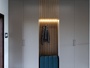 Dom w Grabinie - Hol / przedpokój, styl minimalistyczny - zdjęcie od Szkic Design - Projektowanie wnętrz
