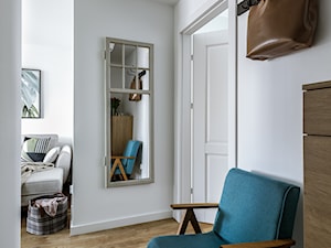 Mieszkanie w bloku dla kobiety - Hol / przedpokój, styl nowoczesny - zdjęcie od Beata Szczudrawa projektowanie wnętrz