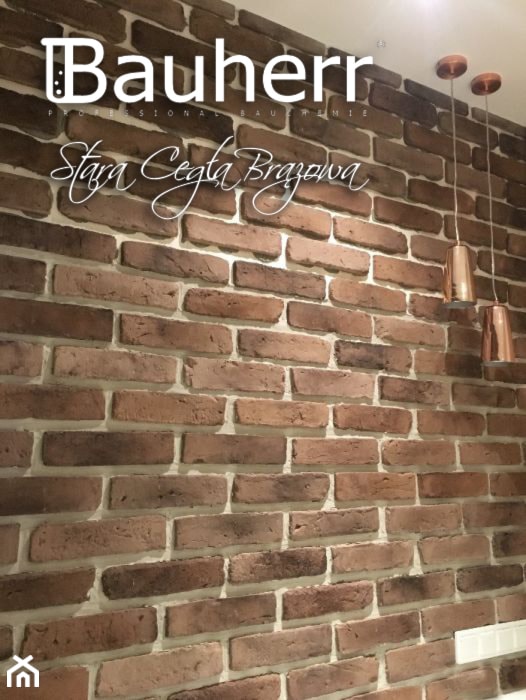 Stara cegła Brązowa BAUHERR - zdjęcie od BAUHERR Stare Cegły - Homebook