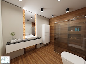 łazienka - projekt - zdjęcie od AQ Design