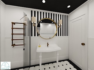 łazienka czarno-biała 1