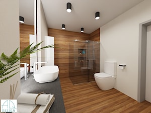 łazienka - projekt - zdjęcie od AQ Design