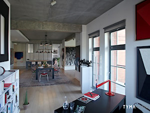Loft gallery - Biuro, styl nowoczesny - zdjęcie od TYMA PROJEKT