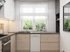 (Tarnowskie Góry) Projekt domu jednorodzinnego 14 - Kuchnia, styl nowoczesny - zdjęcie od BAGUA Pracownia Architektury Wnętrz