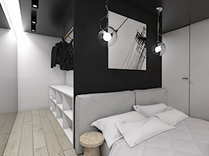 Projekt domu jednorodzinnego 5 - Garderoba, styl nowoczesny - zdjęcie od BAGUA Pracownia Architektury Wnętrz