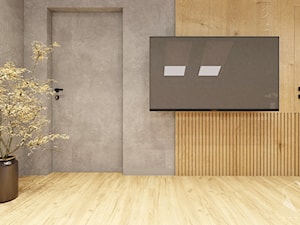 D26 - Mikołów - Projekt domu jednorodzinnego - Sypialnia, styl nowoczesny - zdjęcie od BAGUA Pracownia Architektury Wnętrz