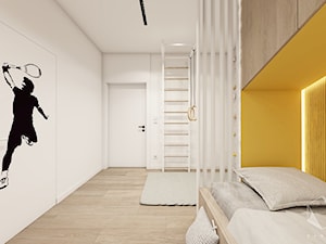 Rzeszów - D23 - Projekt domu jednorodzinnego 600 m2 - Pokój dziecka, styl nowoczesny - zdjęcie od BAGUA Pracownia Architektury Wnętrz
