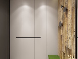 D26 - Mikołów - Projekt domu jednorodzinnego - Hol / przedpokój, styl nowoczesny - zdjęcie od BAGUA Pracownia Architektury Wnętrz