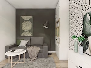 Projekt mieszkania 5 - Biuro, styl skandynawski - zdjęcie od BAGUA Pracownia Architektury Wnętrz