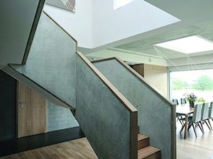 Dom   na   Wyżynie   Lubelskiej - Schody, styl nowoczesny - zdjęcie od ADHD Pracownia Projektowa