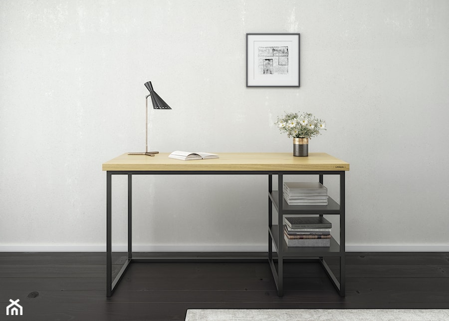 Minimalistyczne biurko B2 - zdjęcie od smreki