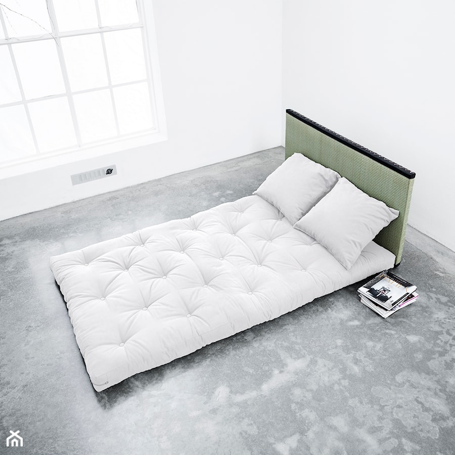 Futony, czyli japoński sposób na sen - Sypialnia, styl minimalistyczny - zdjęcie od Kolorowych Snów