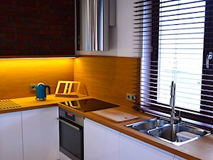 Mieszkanie na warszawskich Bielanach - Kuchnia, styl skandynawski - zdjęcie od Amicus Design