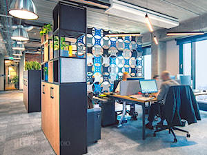 Biuro, styl nowoczesny - zdjęcie od SIBUI STUDIO