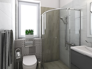 Projekt małej łazienki. - zdjęcie od STUDiO K projektowanie wnętrz