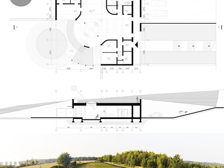 Aranżacje wnętrz - Domy: Dom podziemny w Pstrągowej - Architekt Marcin Jan GRZEGORZEK Budynki podziemne. Przeglądaj, dodawaj i zapisuj najlepsze zdjęcia, pomysły i inspiracje designerskie. W bazie mamy już prawie milion fotografii!