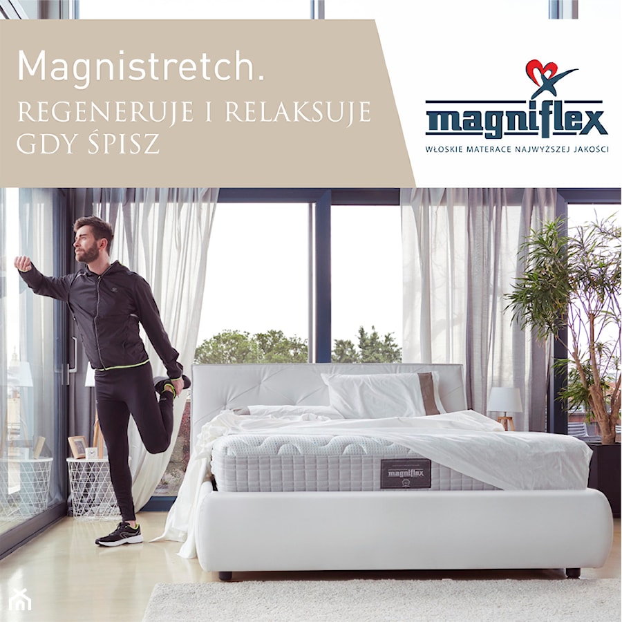 Materace Magniflex - Salon, styl skandynawski - zdjęcie od Łóżka New-Concept