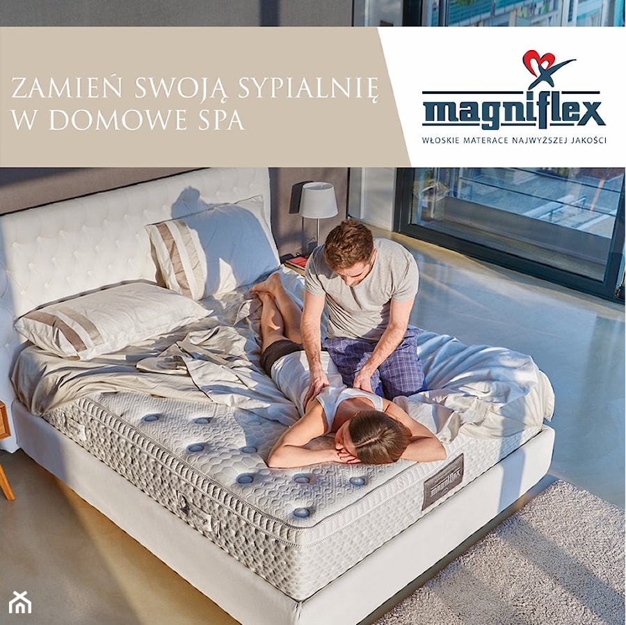 Materace Magniflex - Salon, styl skandynawski - zdjęcie od Łóżka New-Concept