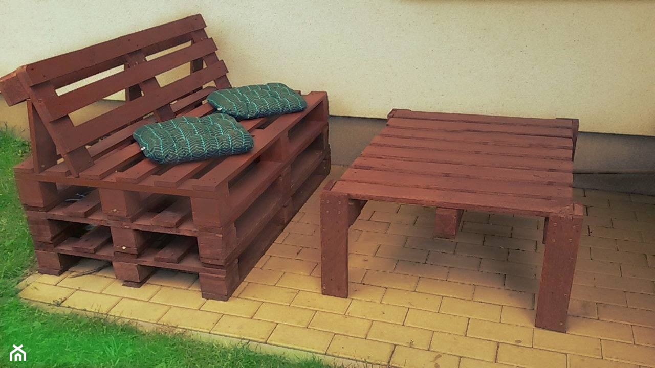 Zestaw wypoczynkowy do ogrodu - zdjęcie od Angelika Włodek - Homebook