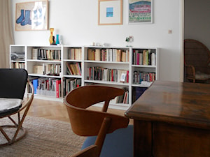 Mieszkanie M-4 - Średnie białe biuro - zdjęcie od Izabela Wawrzyńska