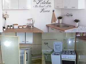 Kuchnia przed i po - zdjęcie od Paulina