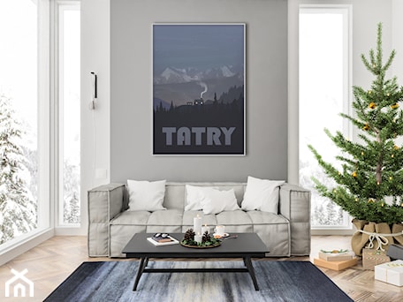 Aranżacje wnętrz - Salon: Plakat Tatry - Hunny Badger Plakaty. Przeglądaj, dodawaj i zapisuj najlepsze zdjęcia, pomysły i inspiracje designerskie. W bazie mamy już prawie milion fotografii!